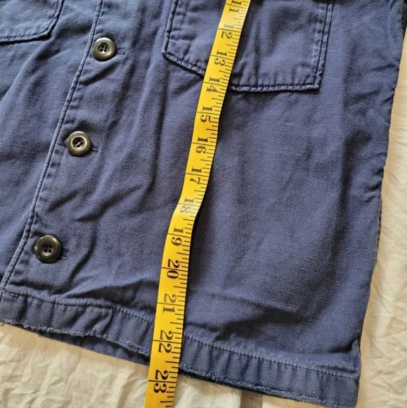 ZARA Find Your Way distressed button up shirt/jacket, overshirt Womens Med. - Picture 10 of 11